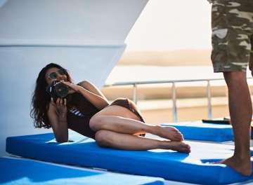 Radhika Apte’s sizzling monokini picture on a yacht goes viral on the internet