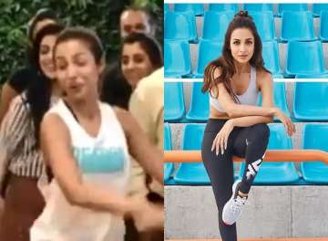  Malaika Arora grooves to hit song Chaiyya Chaiyya, watch viral video