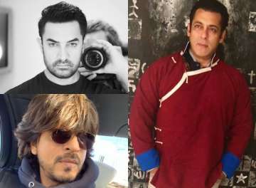 Salman Khan appreciates Shah Rukh Khan and Aamir Khan calling them a legend.