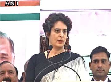 Congress eastern Uttar Pradesh general secretary Priyanka Gandhi 