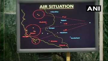 Radar images of an air battle between IAF pilot Abhinandan Varthaman and a Pakistani jet were shown by the air force as the proof.