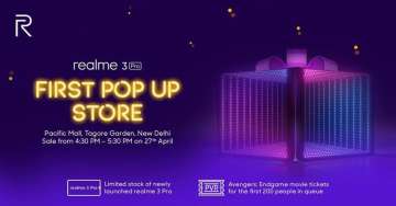 Realme first ever pop-up store to open on April 27 in New Delhi