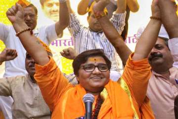 BJP candidate from Bhopal constituency?Sadhvi Pragya Thakur