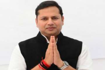 Rajasthan Chief Minister Ashok Gehlot's son and  Congress’ Jodhpur candidate Vaibhav Gehlot