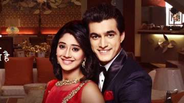 Kartik and Naira engage in a sweet and candid moment.