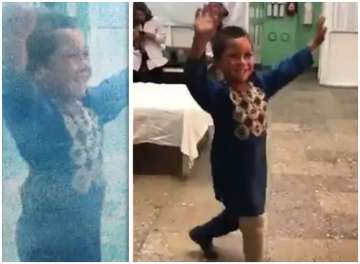 Afghan boy dances his heart out after getting a prosthetic leg; Watch viral video