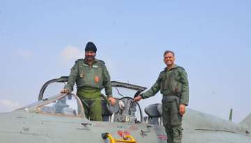 WATCH: Air Force Chief BS Dhanoa carries out solo sortie on MIG-21 aircraft