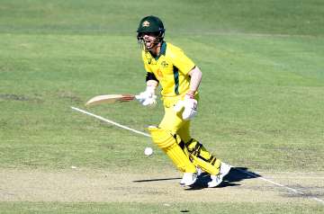 David Warner was sent at number 3 in the practice game against New Zealand XI.