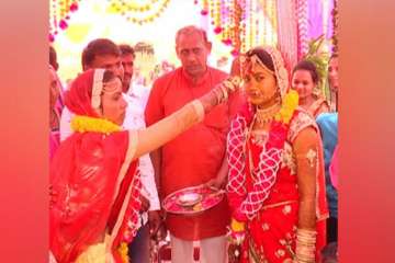 A wedding procession in Gujarat
