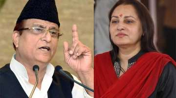 Samajwadi Party leader Azam Khan and his one-time party colleague Jaya Prada, who recently joined the BJP and was contesting against him in Rampur, were engaged in a bitter and unseemly verbal spat.
 