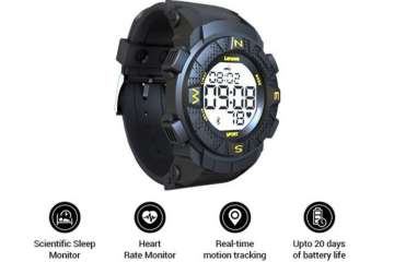 Lenovo EGO smartwatch with 20 days of battery life and heart rate monitor launched in India