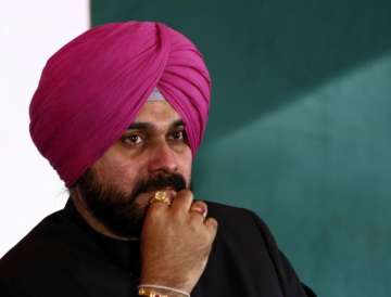 Cabinet Minister Navjot Singh Sidhu shared the stage with Chief Minister Amarinder Singh and Congress General Secretary Priyanka Gandhi on Tuesday