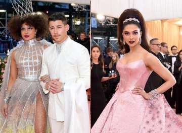 Priyanka Chopra and Nick Jonas ooze elegance in white, Deepika Padukone gives Barbie goals at Met Ga