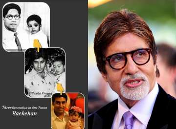 Amitabh Bachchan captures 3 Bachchan generations in one frame, check out