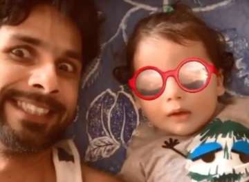 Shahid Kapoor plays cool dad with son Zain in this adorable video