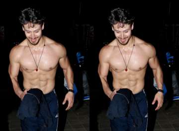 Tiger Shroff’s shirtless pictures will leave you sweating