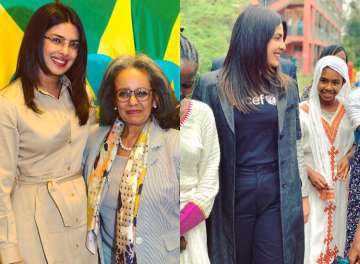Priyanka Chopra spreads happiness in Ethiopia as Unicef ambassador