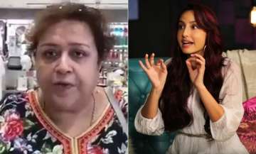 nora fatehi trolled for mocking delhi auntry english