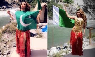 rakhi sawant trolled for pakistani flag