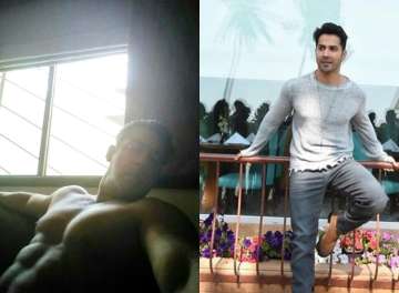 Salman Khan goes shirtless and posts a picture, Varun Dhawan leaves the coolest remark