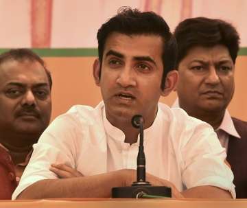 Newly elected Bharatiya Janata Party (BJP) MP from East Delhi Gautam Gambhir