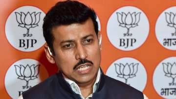 BJP leader Rajyavardhan Singh Rathore