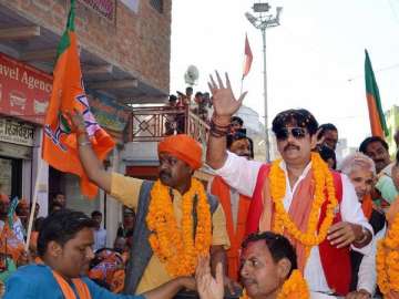 Bhojpuri actor and BJP candidate from Gorakhpur Ravi Kisan 