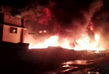 Massive fire breaks out at chemical factory near Silvassa