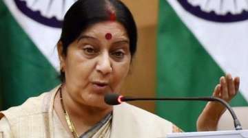 External Affairs Minister Sushma Swaraj 