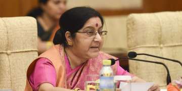 BJP leader Sushma Swaraj 