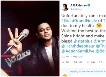 A. R. Rahman to miss the grand finale of The Voice Season 3; Oscar-winning music composer isn't well