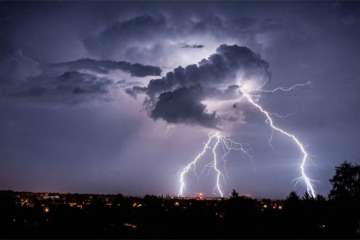 Thunderstorm, light rains, Delhi