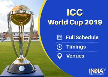 ICC cricket world cup 2019 All dates full schedule timings and venues details all you need to know