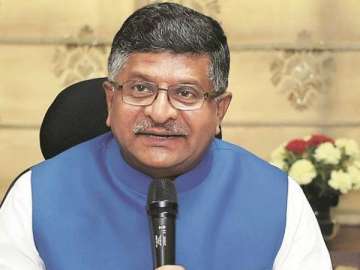 Union IT Minister Ravi Shankar Prasad 