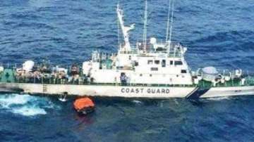 The Indian Coast Guard carried out underwater clean up off the Kovalam beach