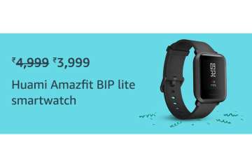 Amazfit BIP Lite with inbuilt heart rate sensor and 1.28 inch colour display launched in India India TV