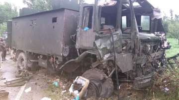 Terrorists target army vehicle with IED blast in Pulwama, 9 injured