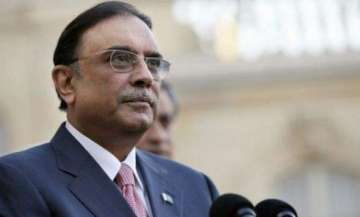 Former President? of pakistan,? Asif Ali Zardari's representational image