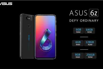 Asus 6Z with 48MP + 13MP Flip Camera and 5000mAh battery launched in India