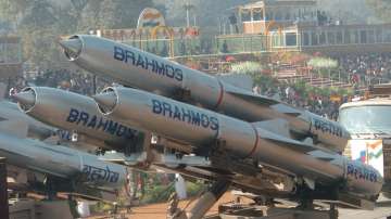 Brahmos supersonic cruise missiles.