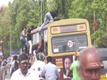 Bus day celebration in Chennai