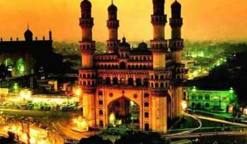 The famed Char Minar in Hyderabad