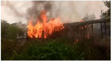 Fire at Howrah Railway Museum