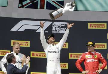 Unchallenged Lewis Hamilton cruises to French GP victory