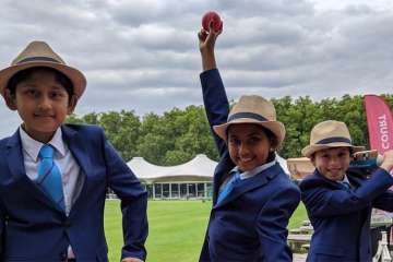 Edgbaston turns blue as ICC delivers 'One Day for Children' campaign