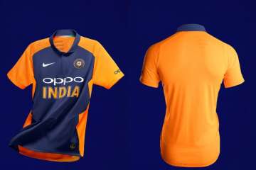 2019 World Cup: India unveil new orange jersey ahead of England clash