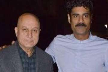 Proud father Anupam Kher shared a note for his son Sikander