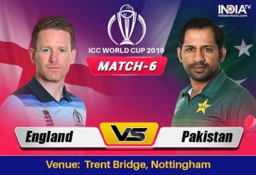 Live Streaming Cricket, England vs Pakistan, World Cup 2019, Match 6: Watch ENG vs PAK Live World Cu