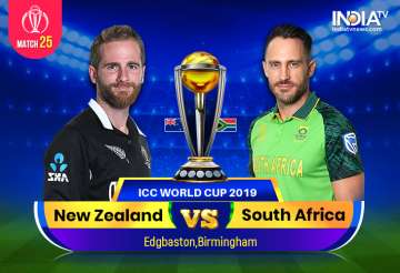 New Zealand vs South Africa, World Cup 2019: Watch NZ vs SA on Hotstar Cricket, Star Sports 1, 2