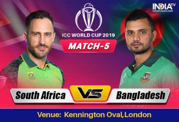 Live World Cup Match, South Africa vs Bangladesh: SA vs BAN Live Cricket Streaming Online Hotstar
